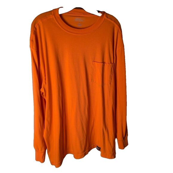 Dickies Other - Genuine Dickies Mens Long Sleeve T Shirt‎ Enhanced Visibility Heavyweight XL